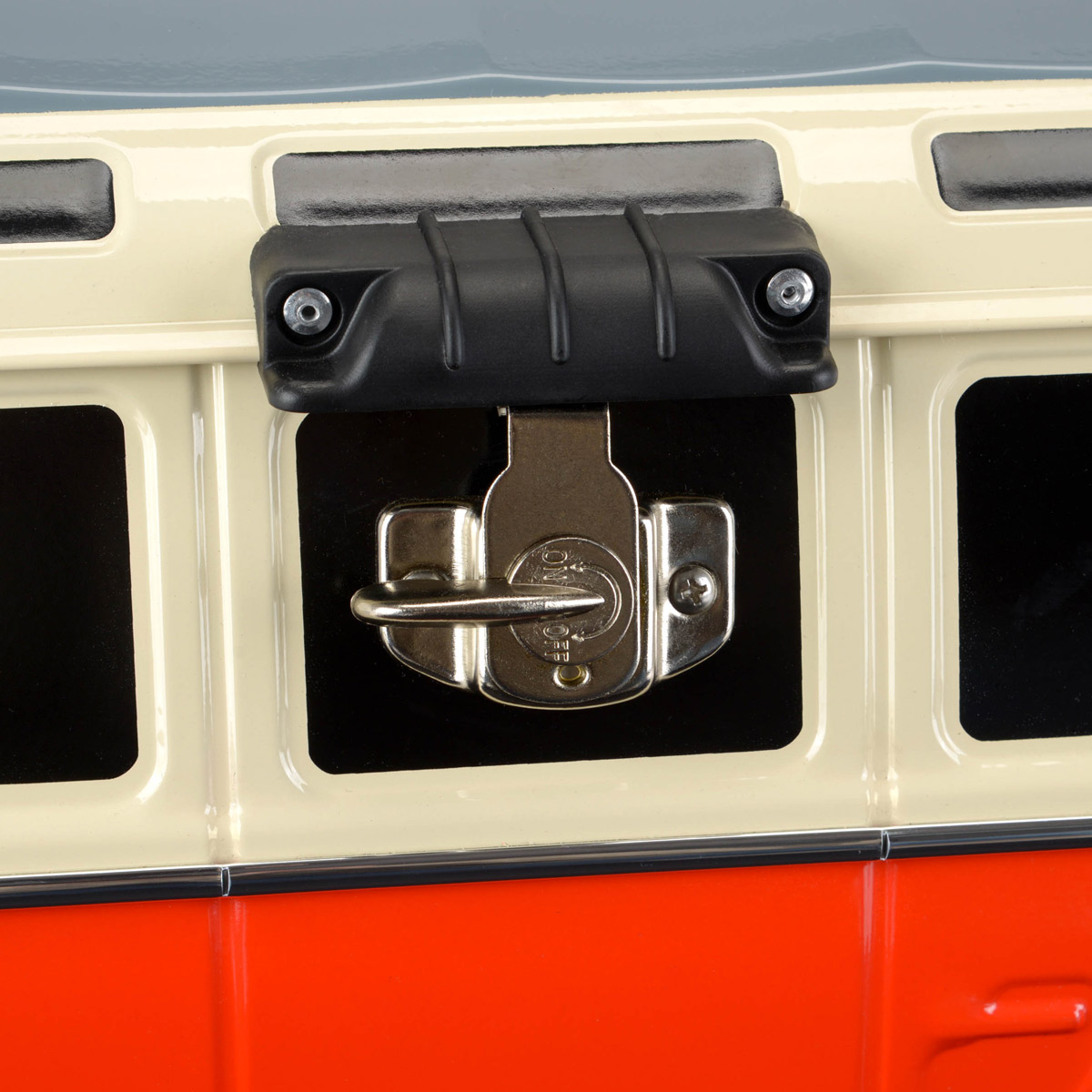 VW Collection - VW T1 Bus - fahrbare Kühlbox - 30 Liter - rot
