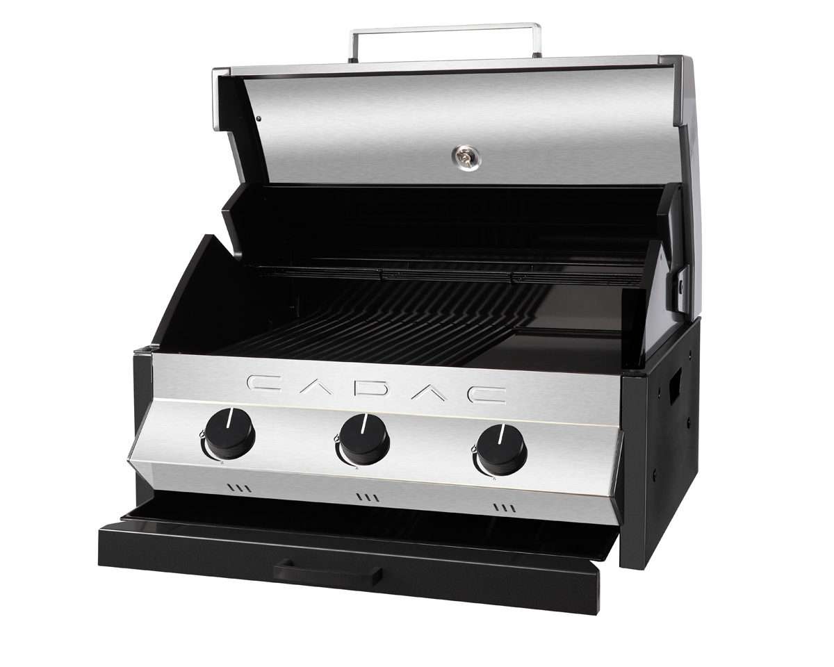 CADAC Meridian BUILT-IN- Gasgrill Mit 3 Brennern - Edelstahl | Grill ...